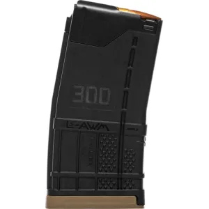 Lancer Systems Parts & Accessories 6 LANCER MAGAZINE L5AWM AR-15 .300BLK 20RD OPAQUE BLACK