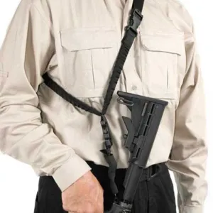 Blackhawk Tactical Gear & Accessories 45 BLACKHAWK Storm Single Point Sling QD Black