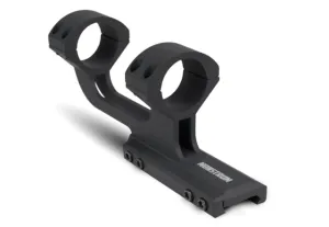 Monstrum H-Series Hollow Frame Offset Cantilever Picatinny Scope Mount 1in Black MH250-B