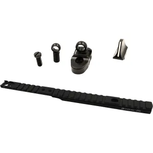 XS Sights Parts & Accessories 39 XS Lever Rail Scope Base with Sight Set for Henry 357 Mag Big Boy DVT Front