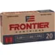 Hornady Frontier 5.56x45mm NATO 62 grain Full Metal Jacket Brass Cased Centerfire Rifle Ammo 20 Rounds