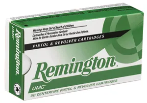 Remington UMC 38 Special+P 125gr SJHP Revolver Ammunition 50rds - L38S2