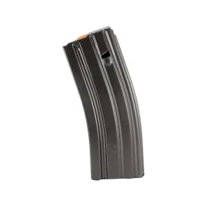 AR-STONER SS Magazine AR-15 223 Remington, 5.56x45mm, 300 AAC Blackout, 30-Round Curved Body with Anti Tilt Follower Stainless Steel Black