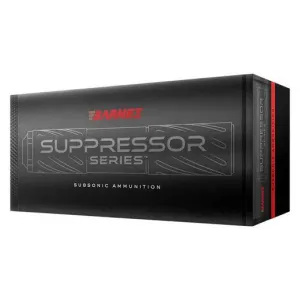 Barnes Suppressor Series 9mm Luger 147gr JHP Handgun Ammo - 20 Rounds