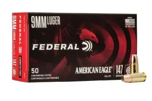 Florida Gun Laws (2026): Constitutional Carry, Open Carry & Stand Your Ground 55 Federal 9mm 147 gr FMJ Flat Point American Eagle 50/Box