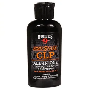 Hoppe's HSO Boresnake Clp All-In-One Oil, 2 oz Squeeze Bottle