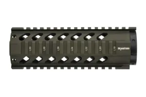 OPEN BOX / BLEMISH AR-15 Quad Rail Handguard - 7 inch | Free Float | Olive Drab Green