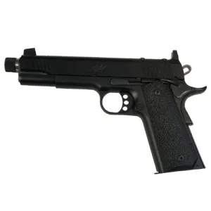KIMBER Custom LW 1911 .45 ACP 5" 8rd Pistol w/ Threaded Barrel & Suppressor Sights | Black