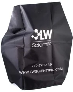 LW Scientific Nylon Dust Cover Black