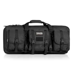 Savior Equipment American Classic Shorty 28" Double Rifle Case - BLK