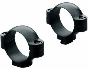 Leupold Standard Rifle Scope Ring 1in Medium Matte Black