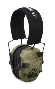 Walkers Razor Pro Digital Ear Muffs 23 dB NRR ATAC-IX Camo Ear Cups w/Black Band