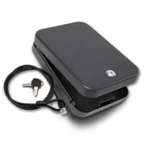 10 Best Gun Safes for Pistols & Handguns (2026): Tested and Ranked 52 SnapSafe Lock Box Keyed Large 1 Gun Pistol Vault - Black - Black