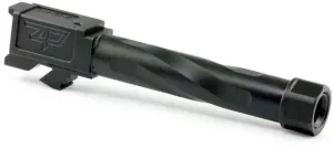 Zaffiri Precision Parts & Accessories 16 USED Zaffiri Precision Glock 19 Gen 1-5 Threaded Pistol Barrel 9mm Caliber 1/2x28 Threads Per Inch 416R Stainless Steel Black Nitride ZP.19BTBN
