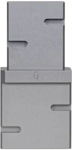 Geissele Parts & Accessories 68 Geissele Geissele Magazine Well Reaction Block Grey