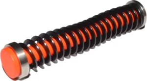 Centennial Defense Systems Glock 43/43X/48 CDS Stainless Single Spring Guide Rod Assembly Hi-Viz Orange 19lb Spring