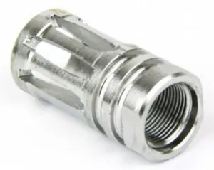 Tacfire .308 5/8inX24 Thread Bird Cage Muzzle Brake w/Crush Washer Stainless Steel