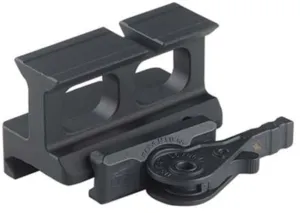 American Defense Manufacturing QD Mount w/ Titanium Lever Assembly for the Aimpoint ACRO Micro Red Dot in Lower-Third Co-Witness Height Black