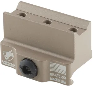 American Defense Manufacturing Mounts & Parts 43 American Defense Manufacturing Modular Base w/ Titanium Lever Assembly Flat Dark Eath 1.8 in