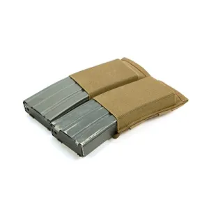 Ten-Speed M4 Magazine Pouche Molle Mount - Double M4 Magazine Pouch Molle Mount Coyote Brown