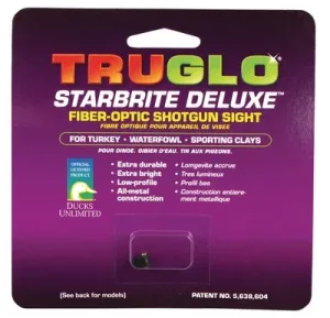 TruGlo Parts & Accessories 9 TruGlo Star Brite Deluxe Shotgun Sight 2.6mm Green TG
