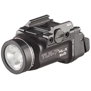 TLR-7 HL-X sub USB (SIG SAUER P365/XL closed rail systems*) - Includes mounting kit with key, multi-tool, (1) SL-B9 Li-Ion rechargeable battery pack, and USB-C cord - Black