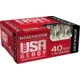 Alaska Gun Laws 50 Winchester USA Ready .40 SW 155 Grain Hex-Vent HP Pistol Ammo 20 Round