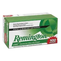 Remington Ammunition L380A1B UMC 380 ACP 88 gr Jacketed Hollow Point (JHP) 100 Bx/ 6 Cs (Value Pack)