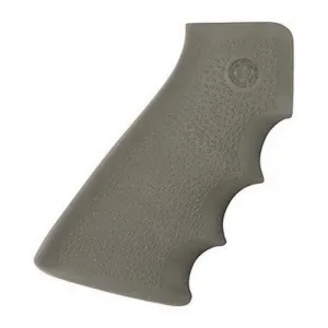 Hogue AR-15/M-16 Rubber Grip with Finger Grooves OD Green