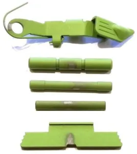 Centennial Defense Systems Extended Control Kit for Gen 1-3 Glock 3 Pins Zombie Green
