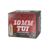 Fort Scott Munitions 67 FORT SCOTT MUNITIONS 10mm SCS TUI 125 Gr 20rd Pistol Ammunition (10MM-125-SCV)