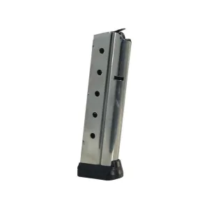 Colt 1911 9mm 10-Round Stainless Steel Magazine with Bumper Pad