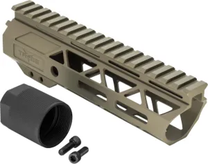 TRYBE Defense Magnite Go Fast Ultra Lightweight Handguard Full Top Rail M-LOK FDE 7in