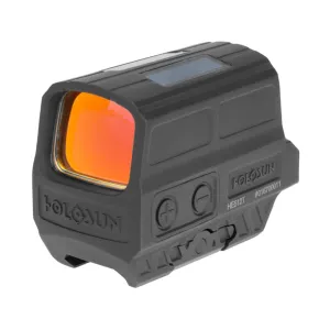 Holosun Parts & Accessories 77 Holosun HE512T-RD Elite Reflex Red Dot Sight 1x Selectable Red Reticle Picatinny Quick Detach Mount Solar/Battery Powered Titanium Matte Black