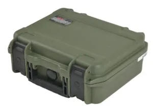 SKB Cases Parts & Accessories 23 SKB Cases iSeries Mil-Spec Pistol Case Military Green 14 x 12 x 6 1/4