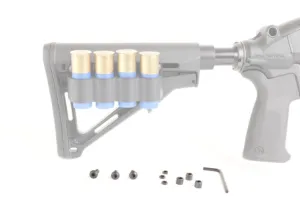 Mesa Tactical Magpul CTR and MOE Stock Supplemental Hardware for SureShell Carrier Black