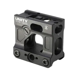 Unity Tactical Parts & Accessories 12 Unity Tactical FAST Aimpoint Micro Red Dot Mount Aluminum Black
