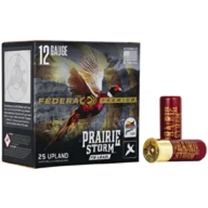Federal Premium Prairie Storm FS 12 Gauge 2.75" #4 Shot - 1.25 oz - 25rds - PFX154FS4