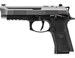 Beretta 92XI SAO 9mm 4.7" 18rd, Stainless/Black - J92FSR921