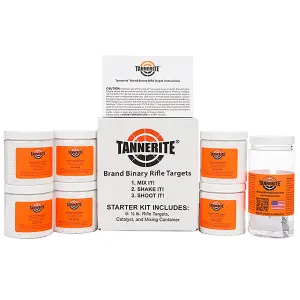 Tannerite Parts & Accessories 24 Tannerite STR Starter Kit Impact Enhancement Explosion White Vapor Centerfire, Rifle Firearm 0.50 lb 24 Targets