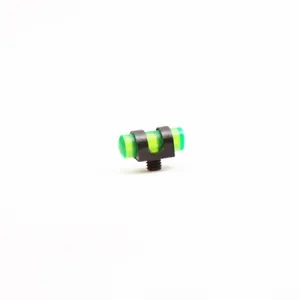 Carlson's Choke Tubes Parts & Accessories 34 High Visibility Front Sight Shotgun Beads - High Visibility Beads 3-56 Thread Green