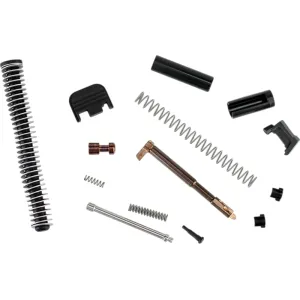 Zaffiri Precision UPK Upper Parts Kit for Glock 17/17L/34 Gen 1-3 9mm No Barrel Black Finish