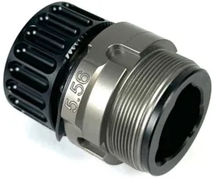 B&T SF Titanium HUB Adapter Surefire to Hub 5.56mm NATO Gray