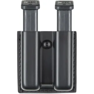 Safariland Model 79 Slimline Open Top Double Magazine Pouches Glock 20 10mm 4.6in/Glock 21 .45 Cal. Black STX Tactical MOLLE 79-383-23-MSA