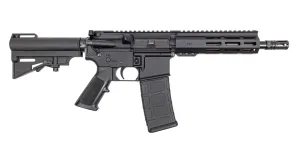 PSA 8.5" 300 Blackout Nitride 7" Lightweight Hex M-Lok Classic HAR-15 Pistol, Black