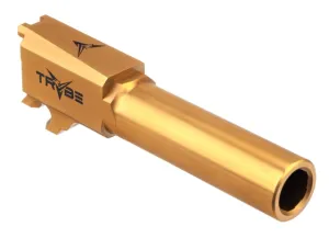 TRYBE Defense Match Grade Non Threaded Pistol Barrel Sig Sauer P365 Gold TIN