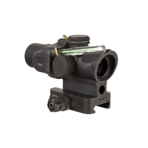 Trijicon 1.5x16S Compact ACOG Prism Scope - Dual Illuminated RTR .223 Reticle - Green