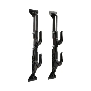 Allen Plastic Molded Truck Gun Rack Small, Black - 17450