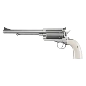 10 Best California Legal Revolvers (2026): No Roster Headaches 20 Mag Research BFR .30-30 Winchester Revolver, 10" Barrel, Adjustable Sights, Silver - BFR3030B6