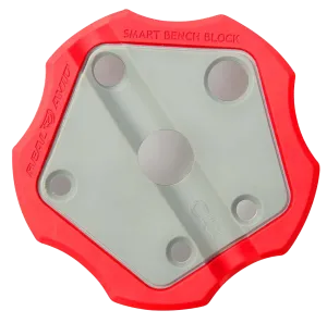 Real Avid Parts & Accessories 11 Real Avid/Revo Universal Armorer's Smart Bench Block (Gray/Red)